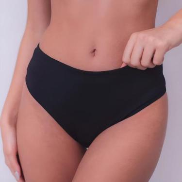 Imagem de Calcinha Cintura Alta Frente Dupla Provence Confortável - Demillus, Pr