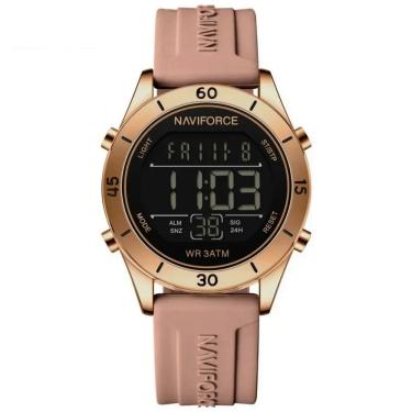 Imagem de Relógio feminino esportivo tela Lcd digital pulseira silicone impermeavel 3atm