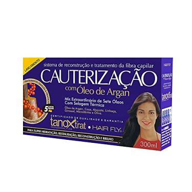 Imagem de Kit Cauterização Com Óleo de Argan hair fly 300ml