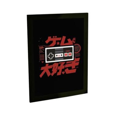 Imagem de Quadro Decorativo Game Vídeo Game Clássico Decoração Poster Quarto Sala