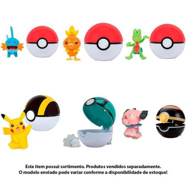 Imagem de Mini Figura - Pokémon - Clip n Go - Sortido - Sunny