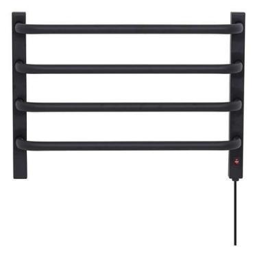 Imagem de Toalheiro Térmico Parede Preto 36X56Cm 127V - Flape