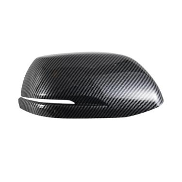 Imagem de Carcaça de espelho retrovisor de plástico com fibra de carbono, compatível com CRV CR-V 2012-2016(Right Passenger Side)