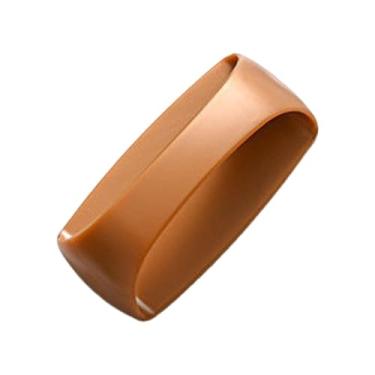 Imagem de MYCENSE Puxador de gaveta para armário, puxador confortável e adesivo para gavetas, armários, portas de tela, janelas de vidro, armários, Amarelo