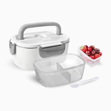 Imagem de Marmita Elétrica Portátil Bivolt - CINZA - Genérico