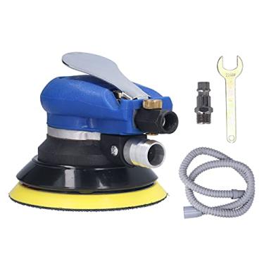 Imagem de VOMEKO KP 652A 5 Air Sander 10.000 rpm Polho orbital pneumático com a vácuo Porta liga Construção de aço para pó F ree Lixing Retinging Inclui chaves de mangueira (I style)