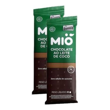 Imagem de Kit 2 Chocolate Mió ao Leite de Coco Zero 20g