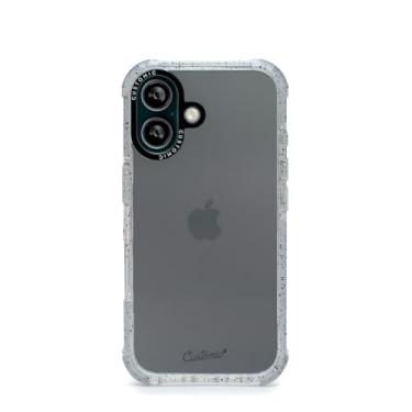 Imagem de Customic Capinha Case Capa para Celular iPhone 16 Plus (6.7”), Impactor Space Anti Impacto Proteção Militar 3 metros contra quedas, Antiamarelamento, Transparente, Branco