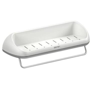 Imagem de Prateleira Para Banheiro e Cozinha Com Porta Toalha Moderna - Oenon, B