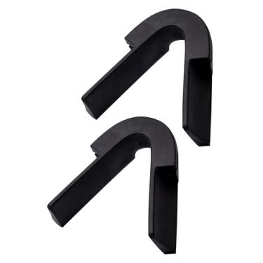 Imagem de EZReplace Almofadas de nariz de substituição compatíveis com óculos de sol Pit Viper The Original, 2 peças pretas, One Size