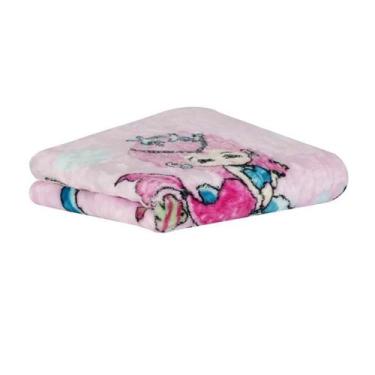 Imagem de Cobertor Raschel para Berço 500G.M 80x110cm Sultan, Rosa