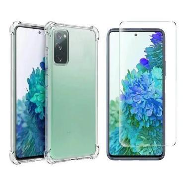 Imagem de Capa Capinha + Pelicula Vidro Forte Para Galaxy S20 Fe - Universo