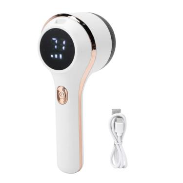 Imagem de GOTOTOP Shaver de Tecido, Elétrico Lint Removedor Recarregável Digital Display Fuzz Defuzzer Com 6 Folhas Lâminas para Roupas Cobertor Móveis (WHITE)