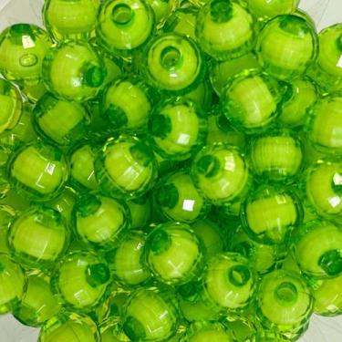 Imagem de Missanga bola globinho passante sextavada 8mm aproximadamente 390 peça