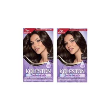 Imagem de Coloraçao Koleston 41 Castanho Medio Acinzentado - Kit C/2Un