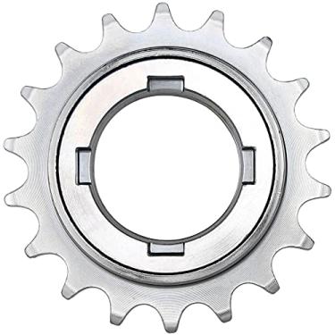 Imagem de CyclingDeal Roda livre de bicicleta de velocidade única - compatível com cassete Shimano tipo Freewheel - 18 dentes para corrente de 1,27 cm x 3/32
