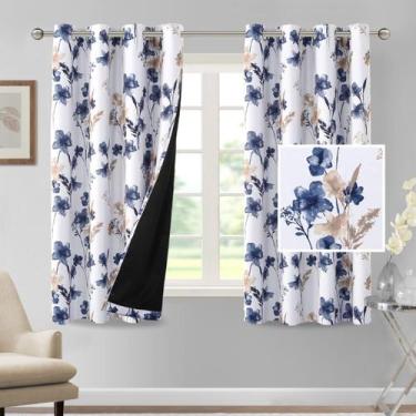 Imagem de Cortinas H.VERSAILTEX 100% Blackout Cattleya Floral 160x160cm