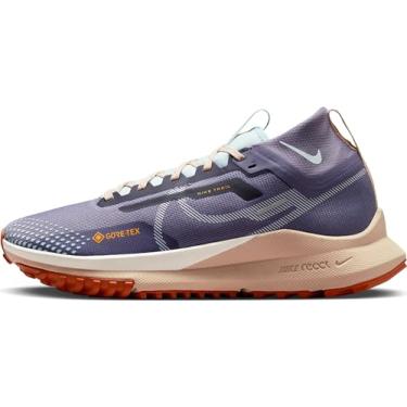 Imagem de Nike Pegasus Trail 4 Gore-TEX Tênis de corrida feminino impermeável (DJ7929-502, Daybreak/azul glacial/relógio de sol/branco), Daybreak/azul glacial/relógio de sol/branco, 40
