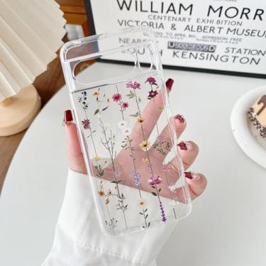 Imagem de ZTOFERA Capa floral para Google Pixel 8 Pro, linda estampa de flores para meninas e mulheres, capa protetora de silicone flexível fina à prova de choque para celular para Google Pixel 8 Pro