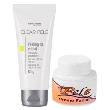 Imagem de Kit Skincare Peeling Limpeza Profunda da Pele e Creme Clareador Facial