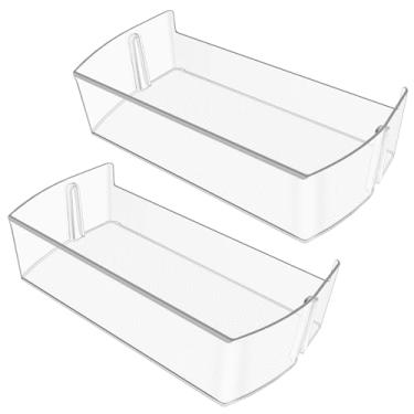 Imagem de [Pacote com 2] Caixa de porta de geladeira MAN64890501 atualizada compatível com caixa de prateleira de porta de geladeira LG, prateleira de porta de geladeira LRSXS2706V LRSXS2706W LRSOS2706S