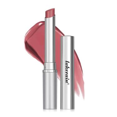 Imagem de Bálsamo labial para batom de mel – Cor labial hidratante de longa duração, protetor labial nutritivo natural e suave, cereja preta, batom hidratante adequado para todas as cores de pele (rosa)