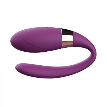Imagem de Crypl - Dibe Vibrador Massageador Íntimo para Casal, Silicone, 9cm x 3.5cm, 7 Modos de Vibração, Recarregável USB, À Prova D'água