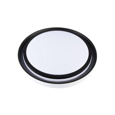 Imagem de Plafon Nordecor Zony Redondo 2670 Led Bivolt Preto