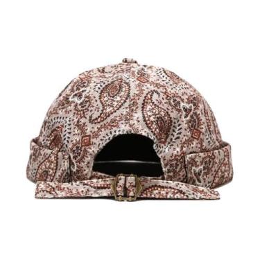 Imagem de Gorro Unissex De Algodão Estilo Docker Retrô Hip Hop Para Verão Ao Ar 