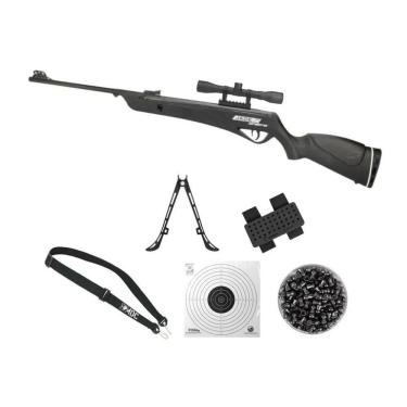 Imagem de Carabina Pressão Cbc Jade Pro Nitro Oxidada Preta 5,5 Kit4