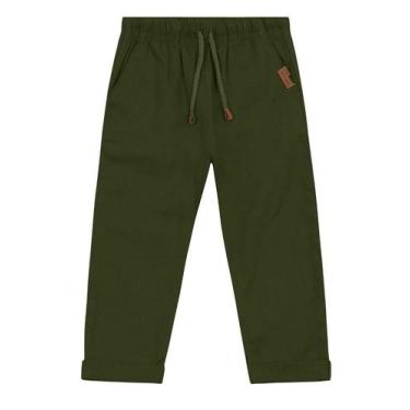 Imagem de Calça infantil menino em sarja Mundi - Brandili, 3, Azul