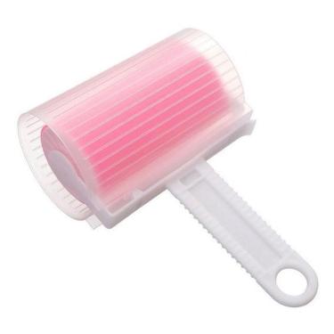 Imagem de Rolo Tira Pelos 10 Cm Adesivo Lavavel Com Cabo