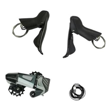 Imagem de Colaxi Peças de reposição para alavanca de câmbio, substituição direta, reparo prático profissional, acessórios de liga de alumínio, engrenagem de torção, Rim Brakes S