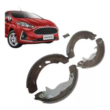Imagem de Sapata C/ Lona Freio Traseiro Ford New Fiesta 11/19 Original 8V512200B