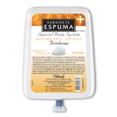 Imagem de Sabonete Espuma Asséptico Triclosan com 700ml Premisse
