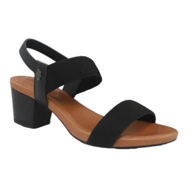 Imagem de Sandália Usaflex Salto Bloco Feminina