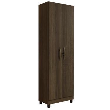 Imagem de Armario Multiuso Sparta Com 2 Portas E Chaves Imbuia Imbuia