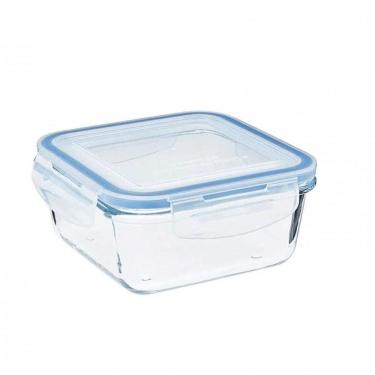 Imagem de Pote Hermetico Quadrado Marmita De Vidro 800 Ml - Mimo