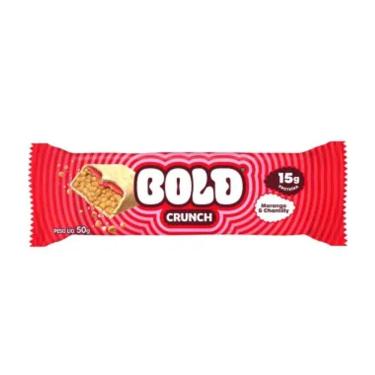 Imagem de Barra de Proteína Bold Crunch Morango & Chantilly 15g de Proteína com 50g