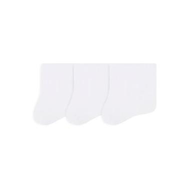 Imagem de Kit/3 Meia Cano Curto Selene 7245.001 Feminina Básica Algodão T. 34/39