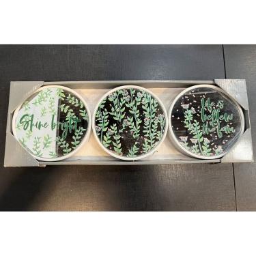 Imagem de Kit com 3 Espelhos Decorativos