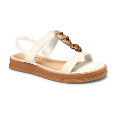 Imagem de Sandália Dakota Papete - Feminino, Creme, 37