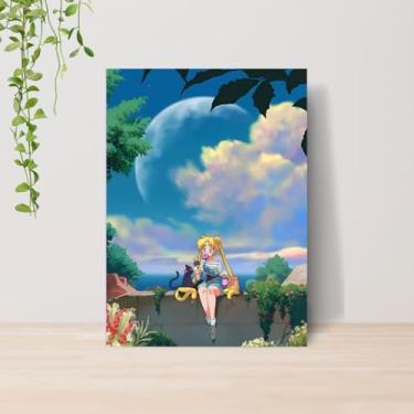 Imagem de Genérico, Quadro Sailor Anime A4 | Placa MDF 009