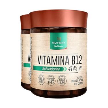 Imagem de Kit 2 Vitamina B12 Nutrify 120 Cápsulas