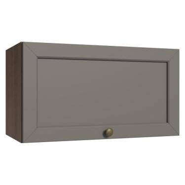 Imagem de Armário Aéreo 60 Cm 1 Porta Basculante Rustic/cinza Vik Madesa Rustic/cinza