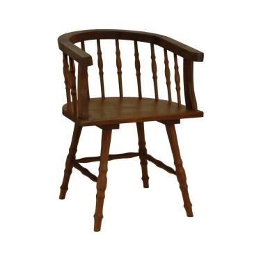 Imagem de Cadeira Torneada Sol Madeira Imbuia Maciça Stain Imbuia