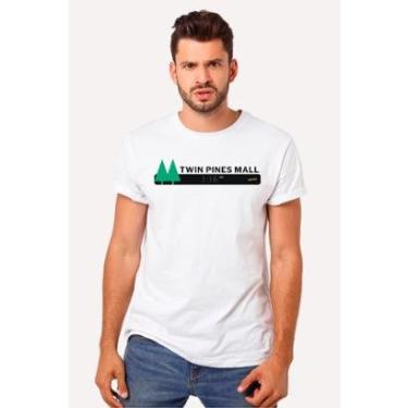 Imagem de Camiseta Nerd Chic Twin Pines Mall De Volta Para O Futuro-Unissex
