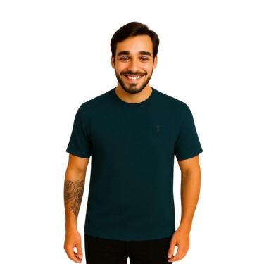 Imagem de Camiseta Masculina Texturizada Manga Curta Medson-Masculino