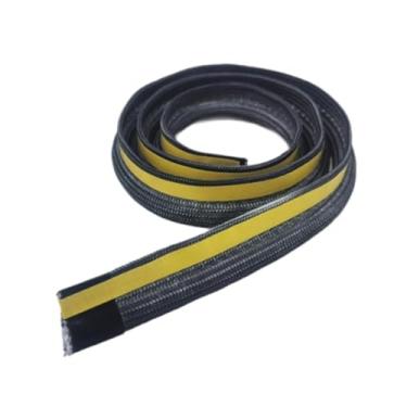 Imagem de XLWLLNJ Fita adesiva plana para vedação, fita adesiva para vedação de vidro de janela de fogão, para vedação de fibra de vidro de fogão, 200cm X 1cm X 1cm