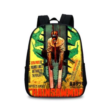 Imagem de Mochila infantil Mochila escolar Mochila escolar 3D Mans Chainsaws - y